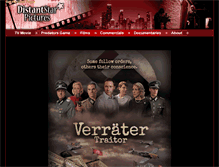 Tablet Screenshot of distantstarfilms.com